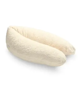 Ilmaha Ilmaha - Voedingskussenhoes teddy | Ecru