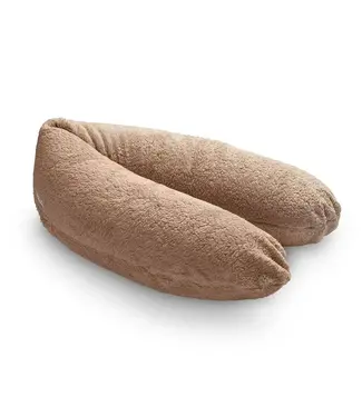 Ilmaha Ilmaha - Voedingskussenhoes teddy | Taupe