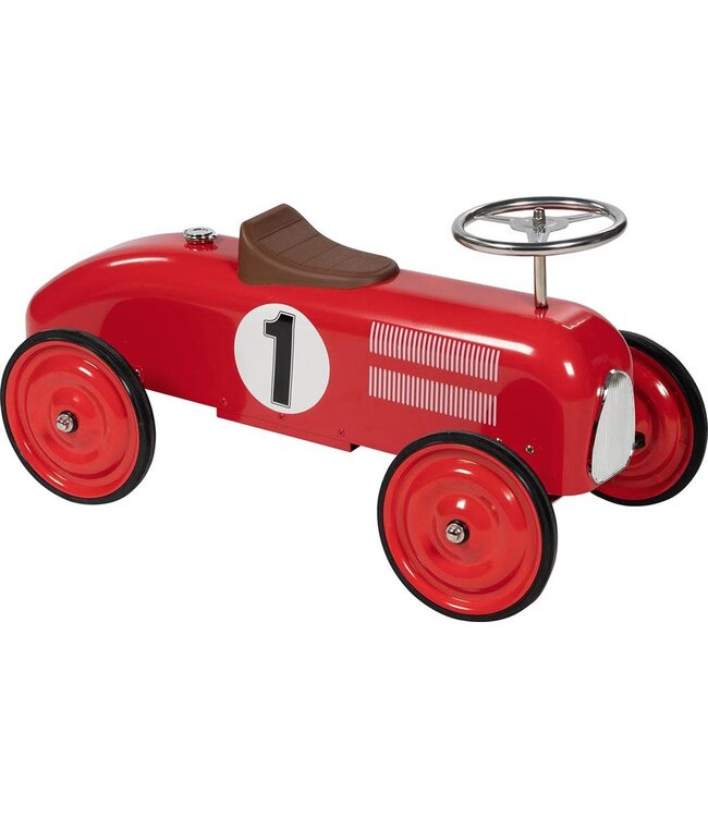 Goki Goki - Loopauto: Nummer 1 Rood