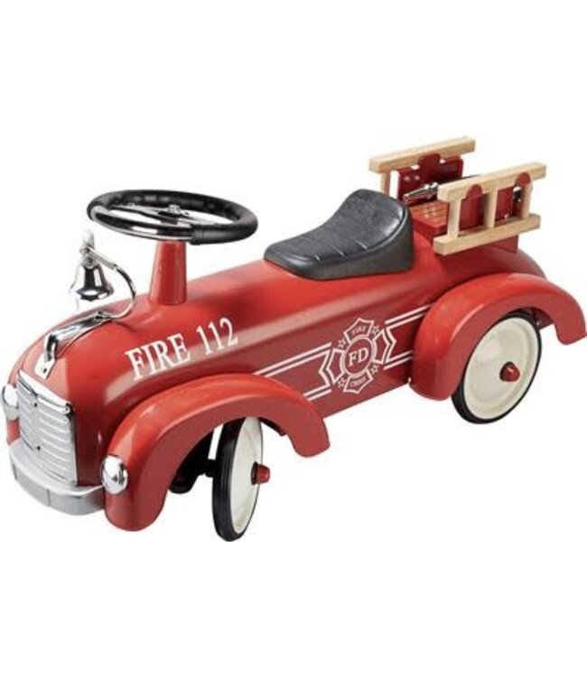 Goki Goki - Loopauto: Brandweerwagen, Nr1 Rood, vanaf 1 jaar