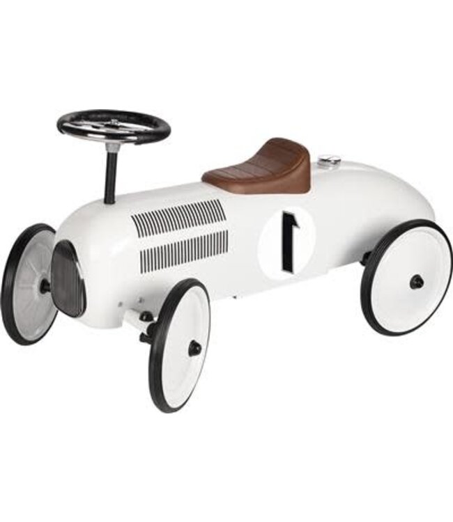 Goki Goki - Loopauto: Wit, vanaf 1 jaar