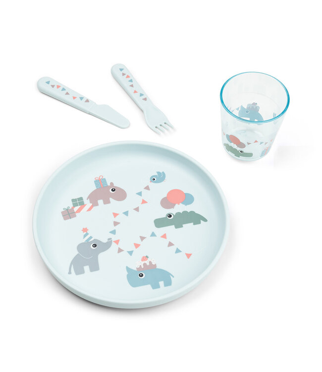 Done by Deer Done by Deer - Foodie dinner set Celebration Blue