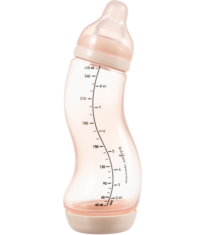 Difrax Difrax - S-Fles Natural Roze 250Ml