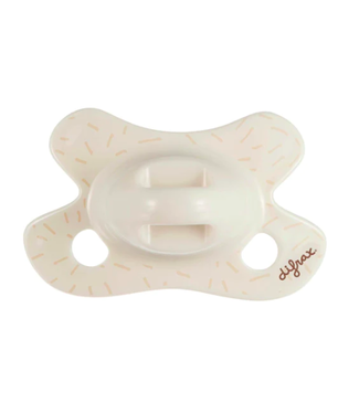 Difrax Difrax - Difrax Fopspeen Sucette Natural Newborn Collection Popcorn Sprinkles