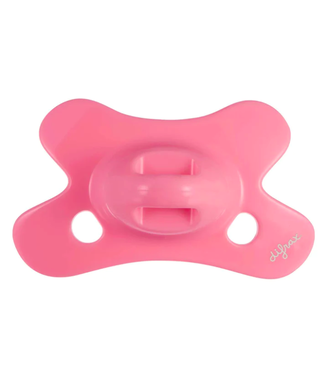 Difrax Difrax - Fopspeen Natural 0-6M Uni/Pure Raspberry