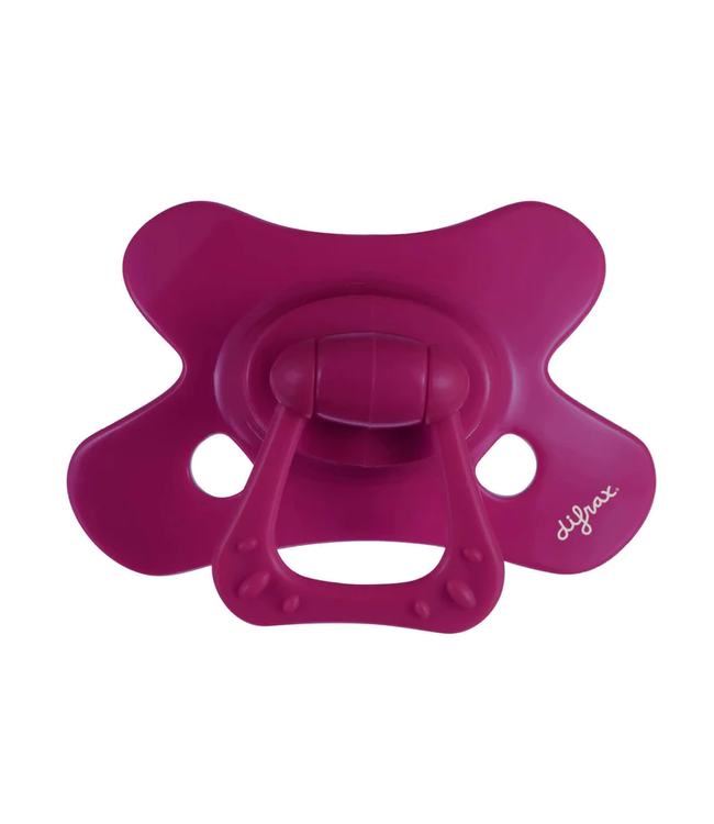 Difrax Difrax - Fopspeen Natural 12M+ Uni/Pure Wildberry