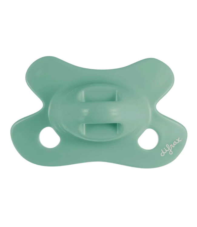 Difrax Difrax - Fopspeen Dental Newborn Uni/Pure Sage
