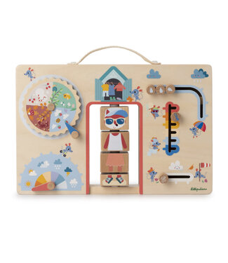 Lilliputiens Lilliputiens - Alice Kleedt Zich Volgens Het Weer - Leerkoffer