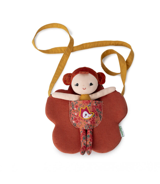 Lilliputiens Lilliputiens - AdÃ¨le Pop Met Bloemvormig Handtasje