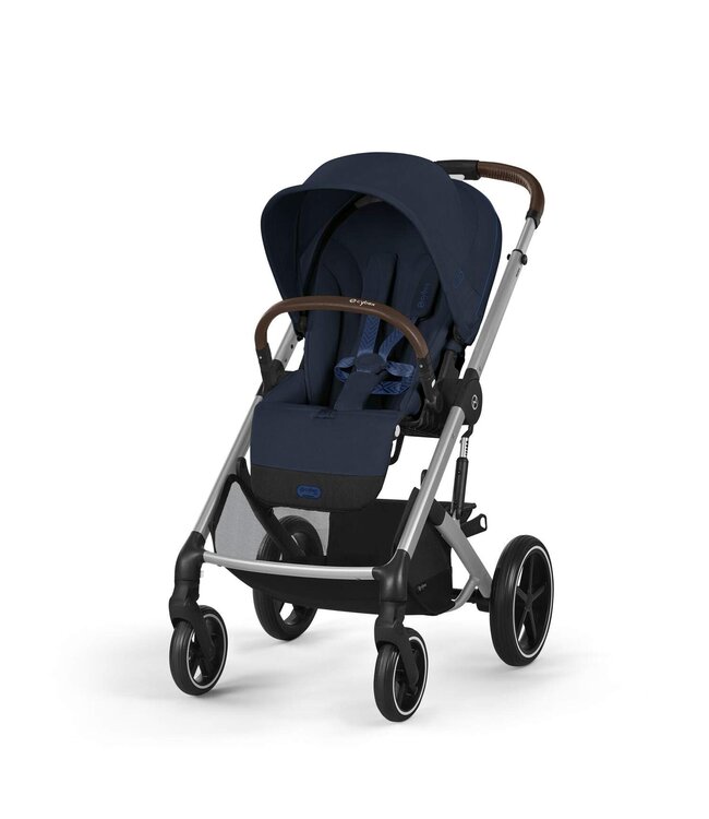 Cybex Cybex - Balios S Lux Silver / Ocean Blue | Navy Blue