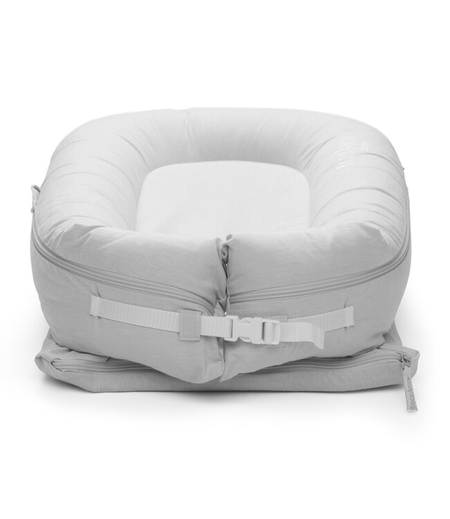 DockATot DockATot - Deluxe+ Dock Fog Grey Chambray