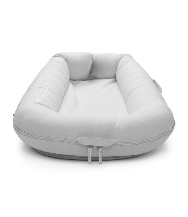 DockATot DockATot - Deluxe+ Dock Fog Grey Chambray