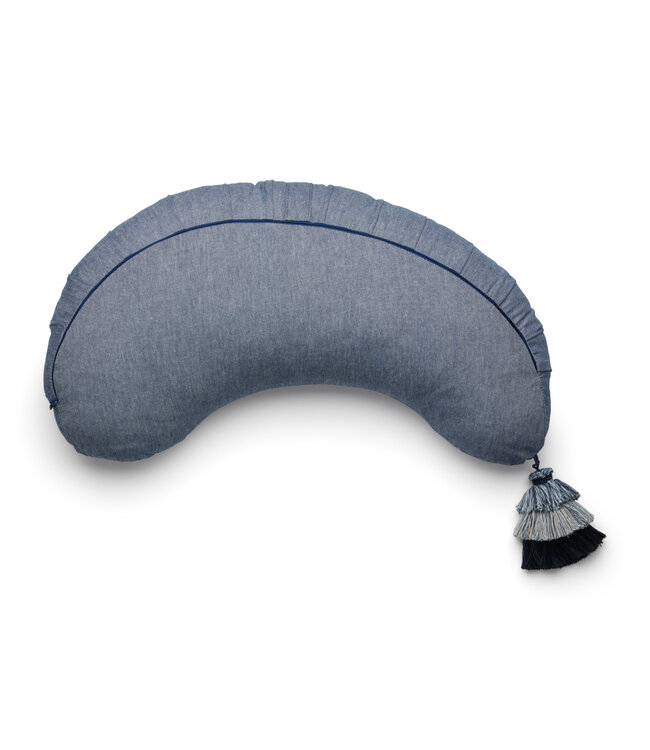 DockATot DockATot - La Maman Wedge ( Nursing Pillow) Indigo Chambray