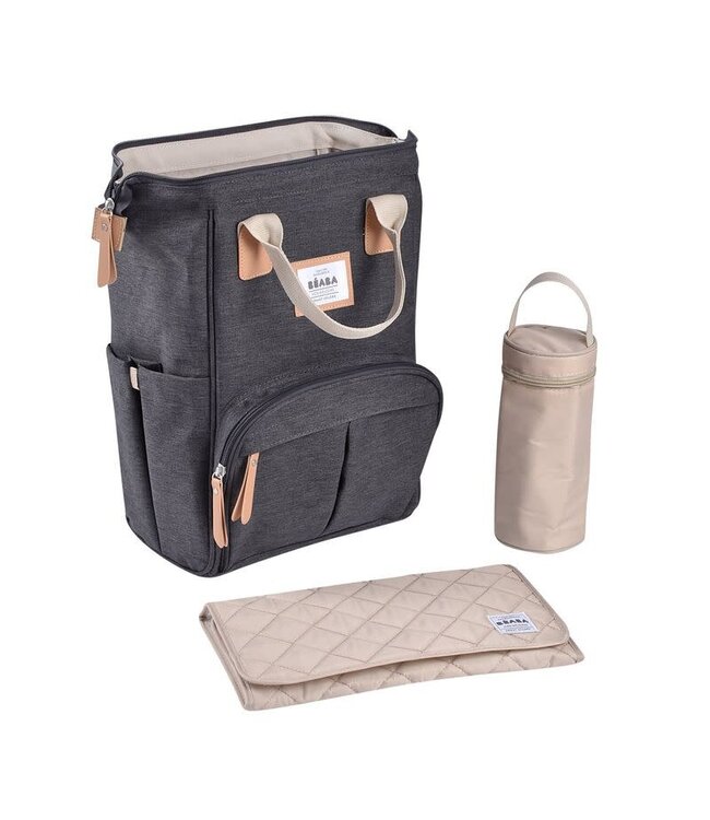 Beaba Beaba - Verzorgingstas Wellington - Donker gemêleerd grijs