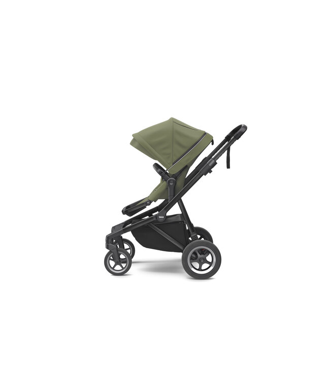 Thule Thule - Sleek Soft Green on Black incl. bassinet
