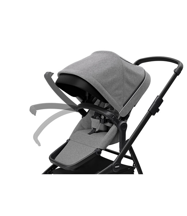 Thule Thule - Sleek Grey Melange on Black