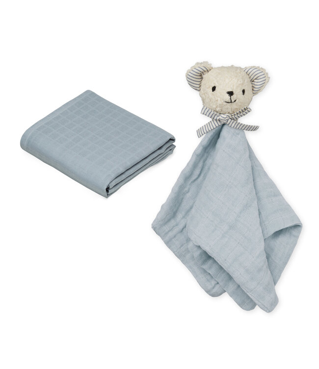CamCam CamCam - Cuddle Cloth Gift Box - Classic Stripes Blue