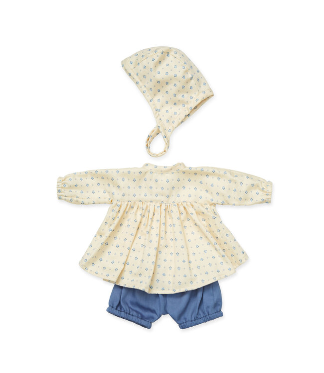 CamCam CamCam - Doll's Clothing Set & Bonnet - GOTS - Capri