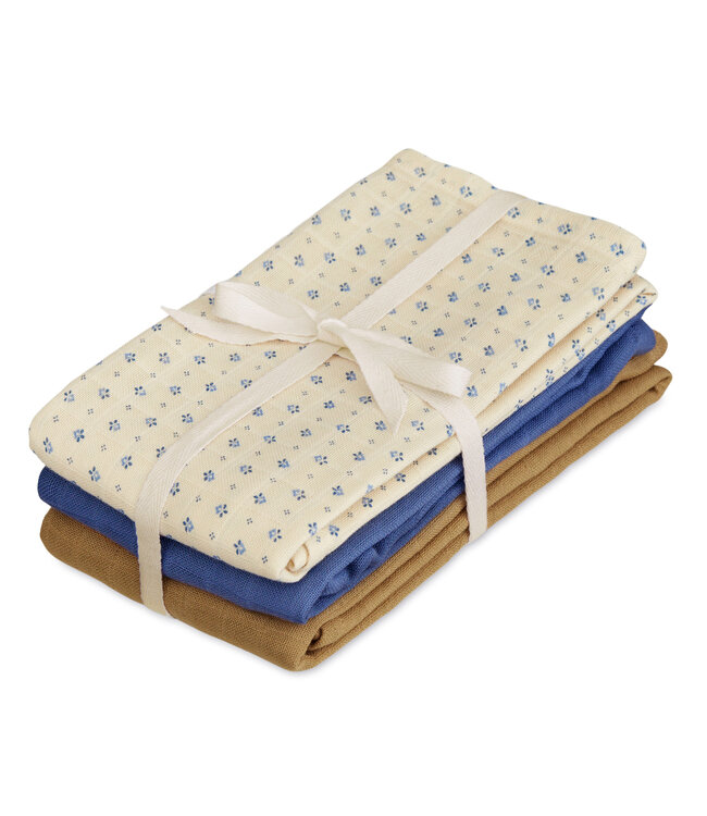 CamCam CamCam - Muslin Cloth, 3-pack - GOTS - Capri