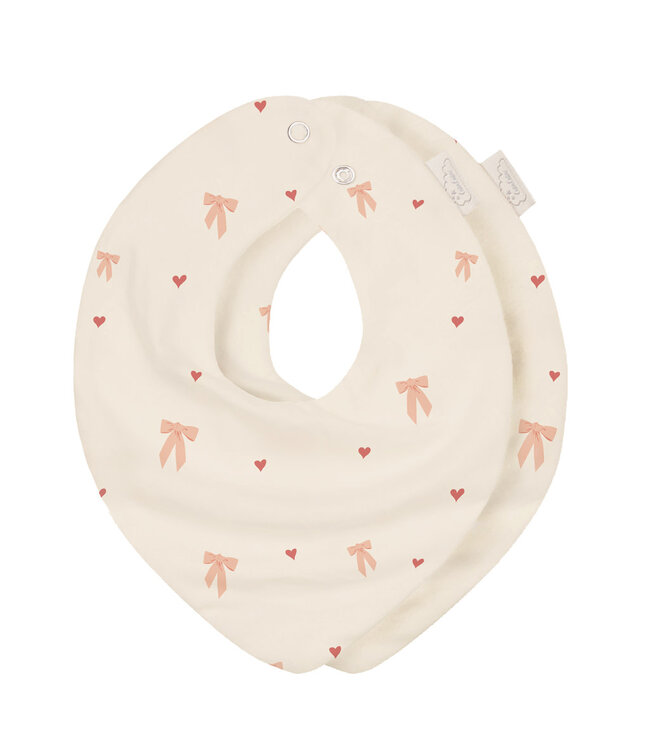 CamCam CamCam - Bandana Bib, Jersey, 2-Pack - GOTS - Bows