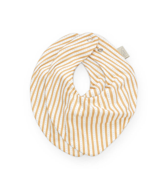 CamCam CamCam - Bandana Bib, Jersey, 2-Pack - GOTS - Oatfield