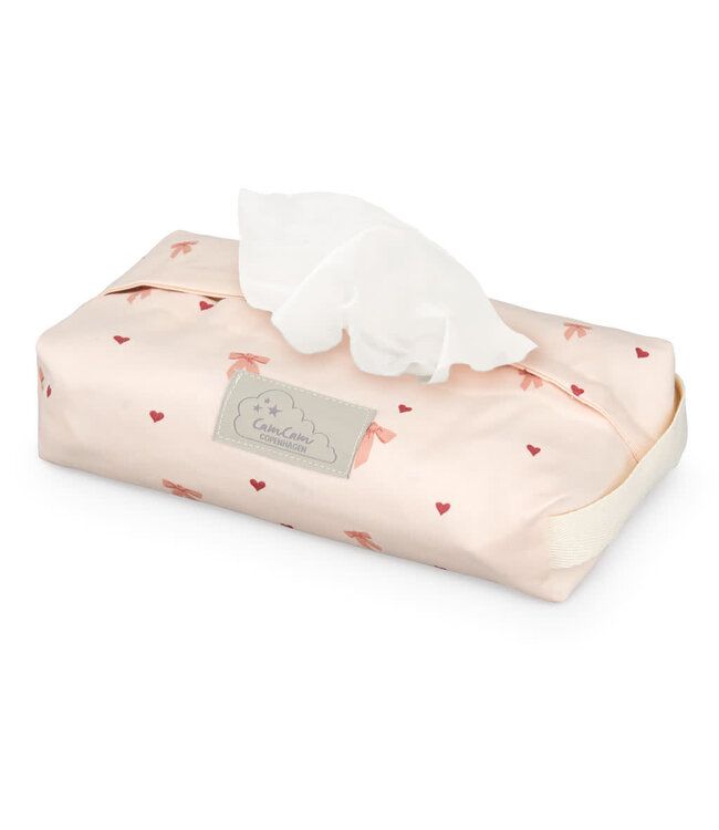 CamCam CamCam - Wet Wipe Cover - GOTS - Bows