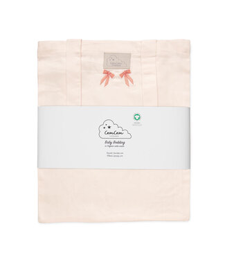 CamCam CamCam - Embroidered Bedding, Baby, 70x100cm - GOTS - Bows