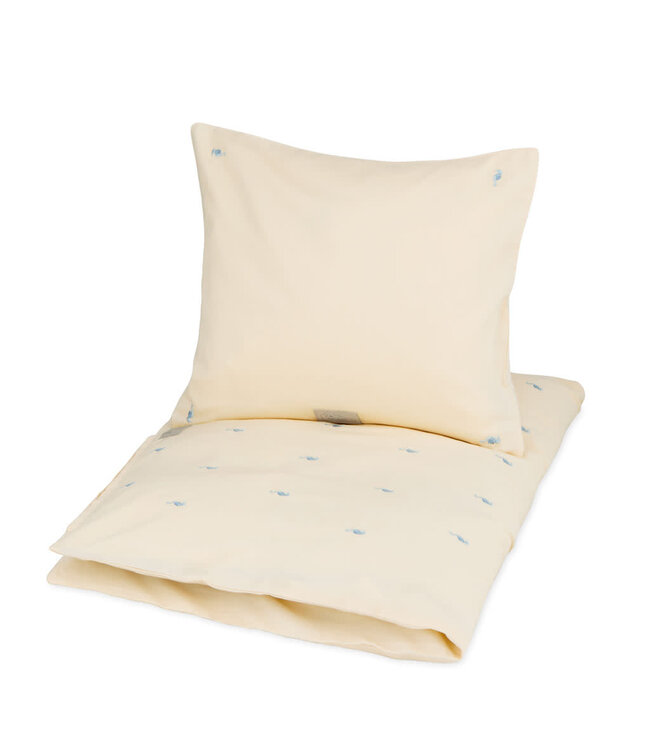CamCam CamCam - Embroidered Bedding, Baby, 70x100cm - GOTS - Sea Garden