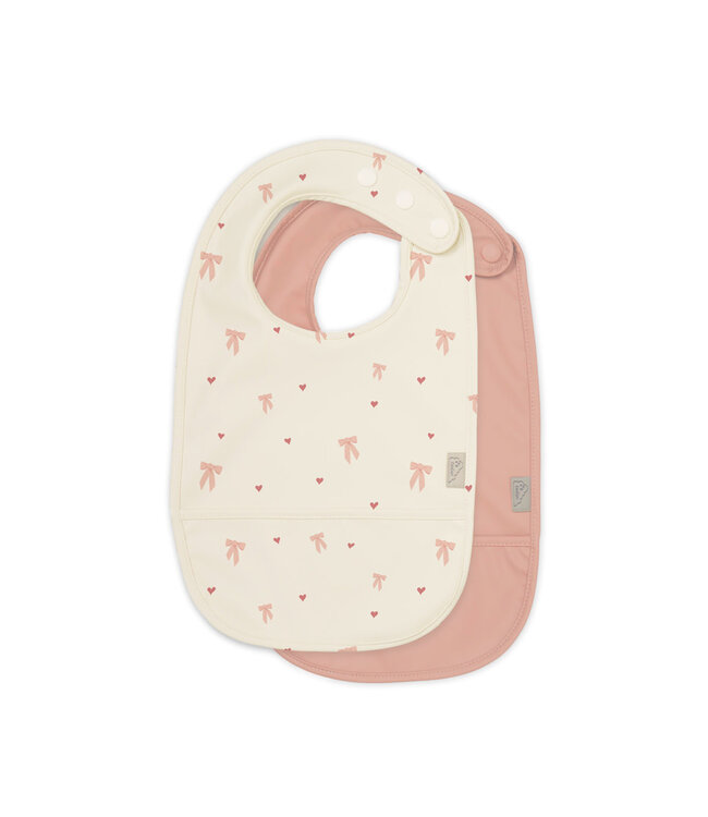 CamCam CamCam - Bib w/ pocket, 2-pack - Bows