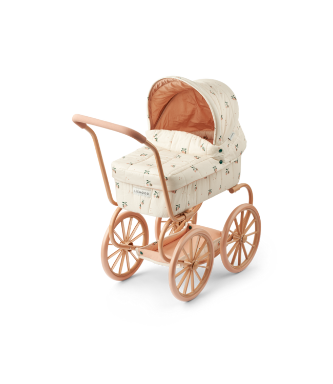 Liewood Liewood - Adaline Doll Pram Peach / Sea Shell