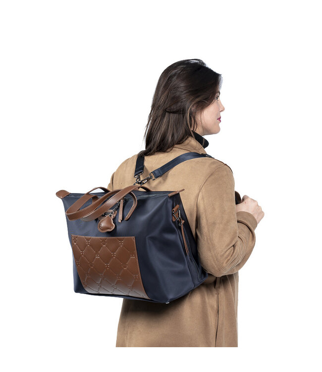 First First - diaper bag backpack ARIANE FIRST®Signature collection - navy