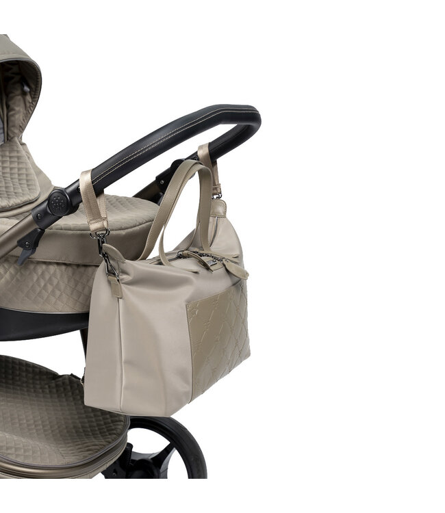 First First - diaper bag backpack ARIANE FIRST®Signature collection - taupe