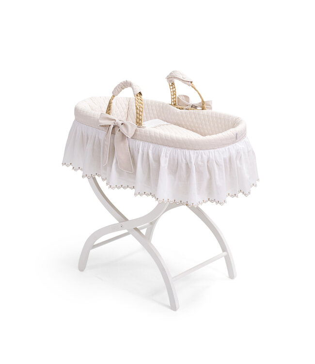First First - mozes basket   ELLA SILENT SANDS - beige
