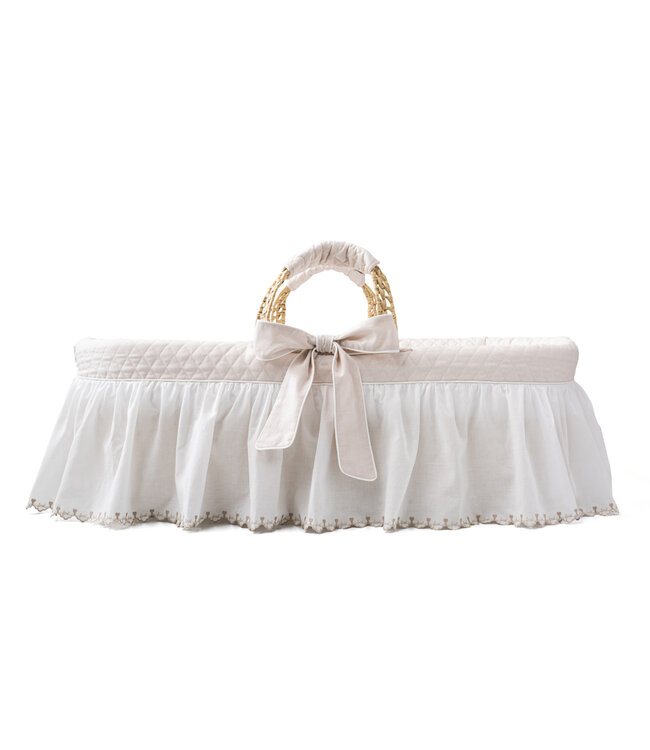 First First - mozes basket   ELLA SILENT SANDS - beige