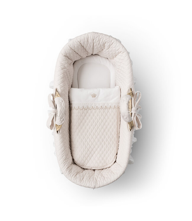 First First - mozes basket   ELLA SILENT SANDS - beige