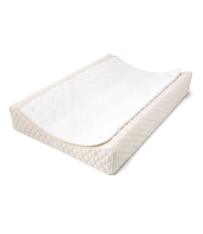 First First - changing pad cover & towel ALIX SILENT SANDS - beige
