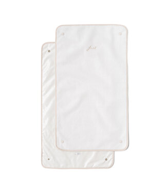 First First - changing pad extra towels ALIXIS SILENT SANDS - white-beige