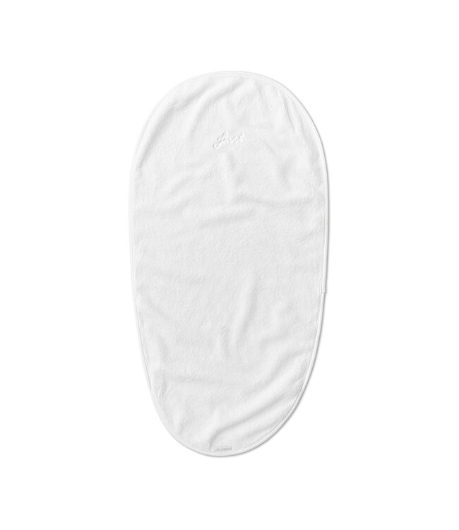 First First - towel   coccon - white