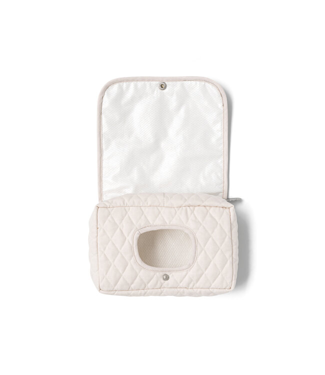 First First - wet wipes pouch   DEAN SILENT SANDS - beige
