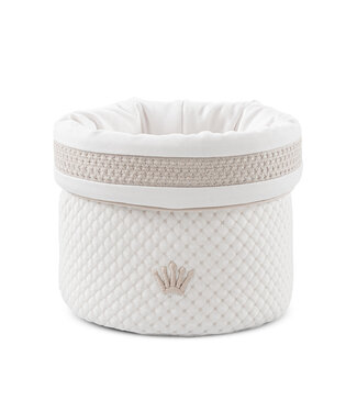 First First - care basket   DIXIE SILENT SANDS - white-beige