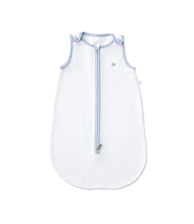 First First - sleeping bag   CATO ESSENTIALS AZZURO - white-azzuro 0/3M