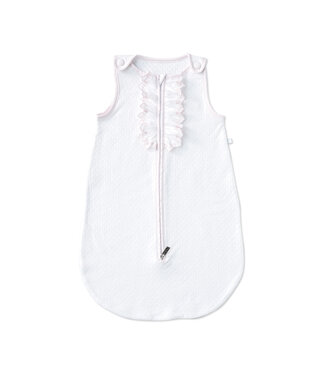 First First - sleeping bag   CATO CRYSTAL PINK - white-blushpink