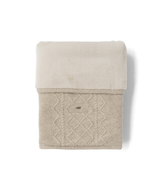 First First - blanket knitwear LANO SILENT SANDS - beige