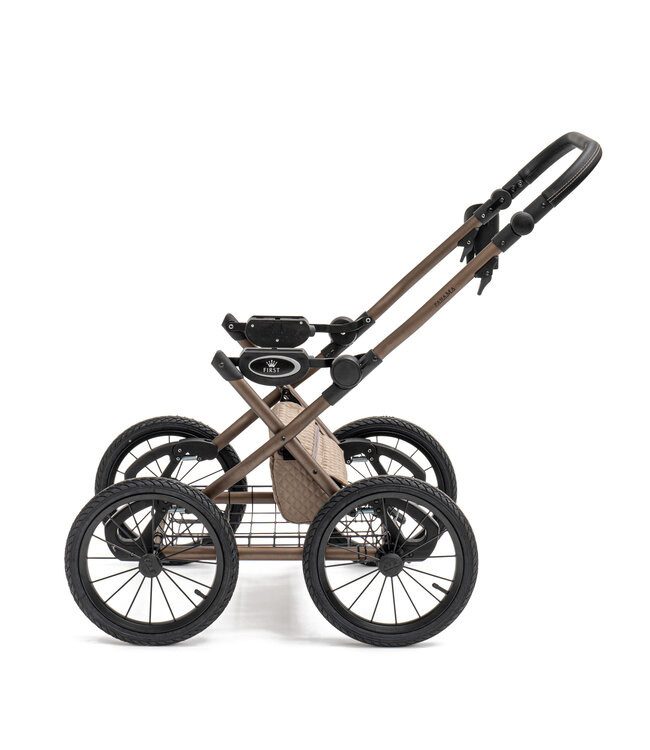 First First - baby car FRAME PANAMA SIGNATURE EDITION - taupe