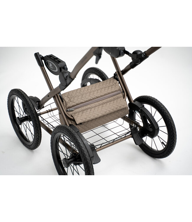 First First - baby car FRAME PANAMA SIGNATURE EDITION - taupe
