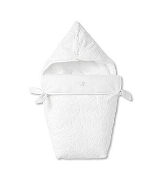 First First - angels nest for car seat NOA fur HOPEFULL WHITE - white