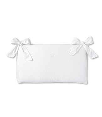 First First - bumper for bed RAQUEL HOPEFULL WHITE - white