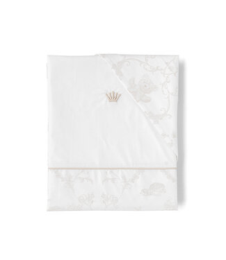 First First - duvet cover for bed REPLAY SILENT SANDS - white-beige