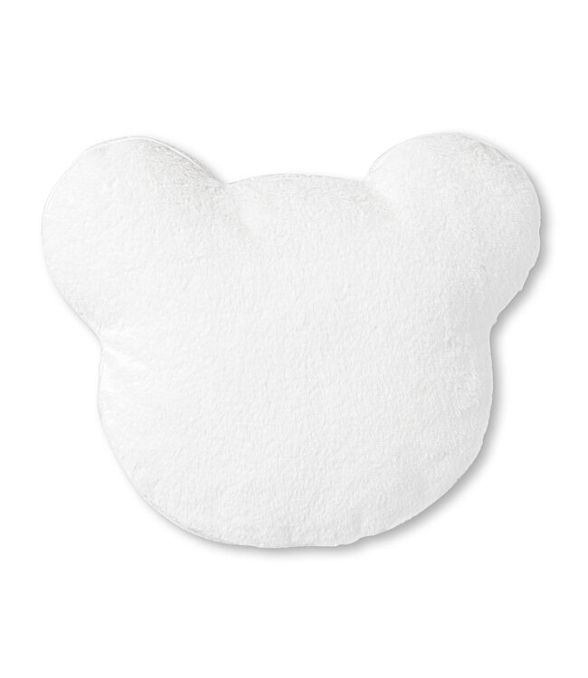 First First - pillow for bed TEDDY fur HOPEFULL WHITE - white