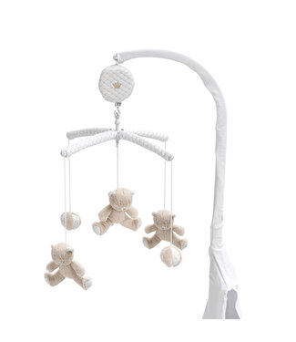 First First - musical mobile OSCAR SILENT SANDS - beige